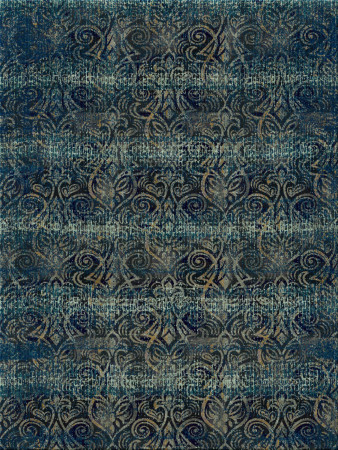 David Setlow 7031-Damasco - handgefertigter Teppich,  tibetisch (Indien), 100 Knoten Qualität