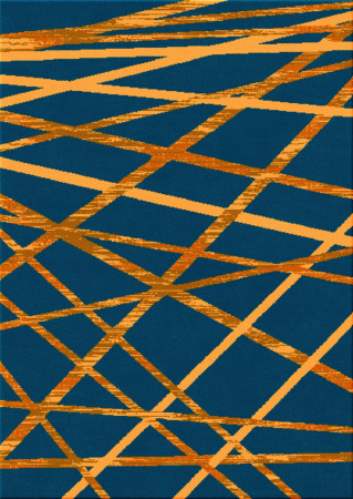 TEMPER by Osnat Soffer 7256-Lines - handgefertigter Teppich,  getuftet (Indien), 24x24 5ply Qualität